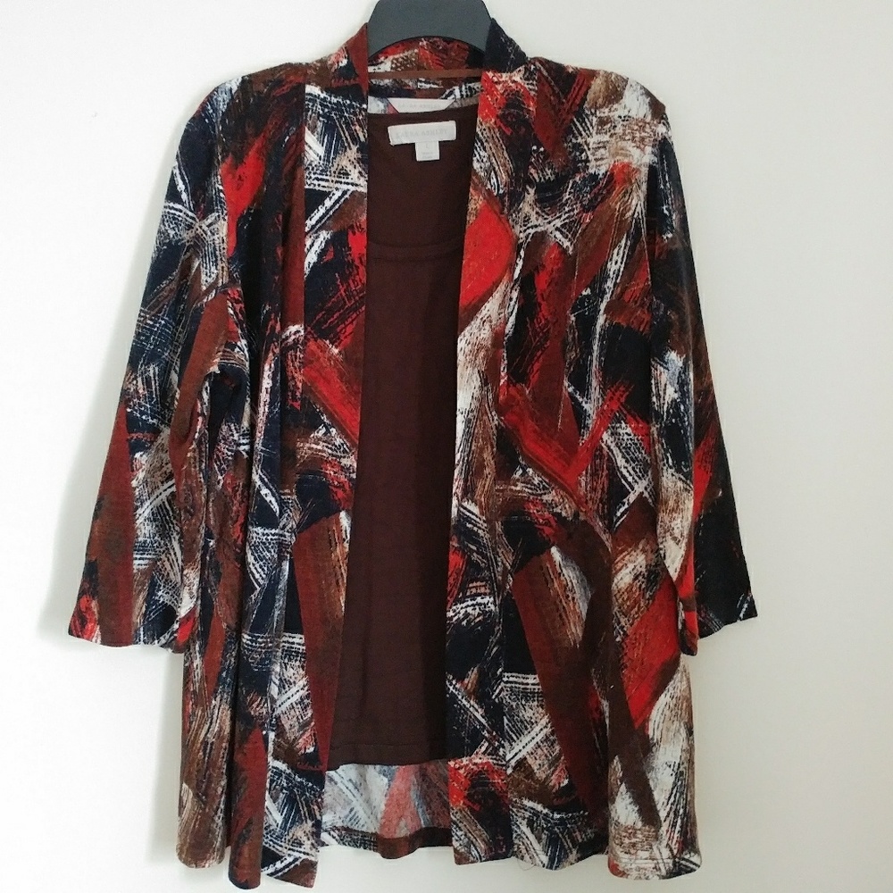 NWOT Laura Ashley Cardigan and Tank